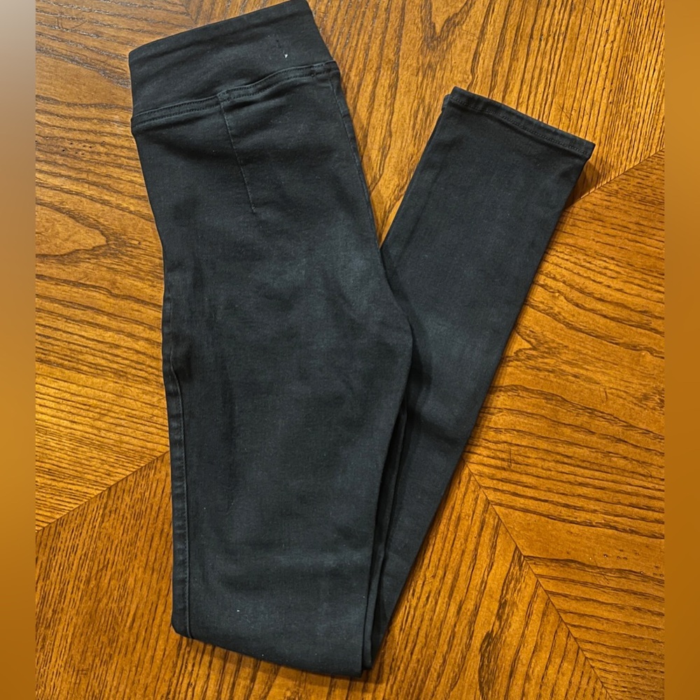 Frame Black Denim Women's Jet Black Jeggings